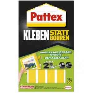 Pattex Kleben statt Bohren Klebe-Strips für 2,84€ (statt 4€)