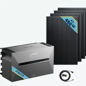 Anker SOLIX Solarbank 3 Pro mit 4x 450W Paneln