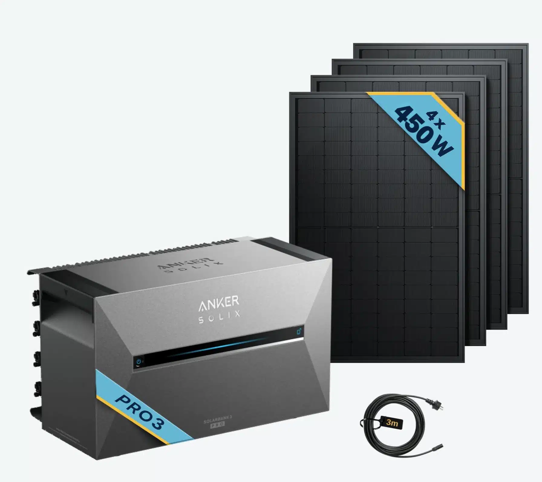Thumbnail Anker SOLIX Solarbank 3 Pro mit 4x 450W