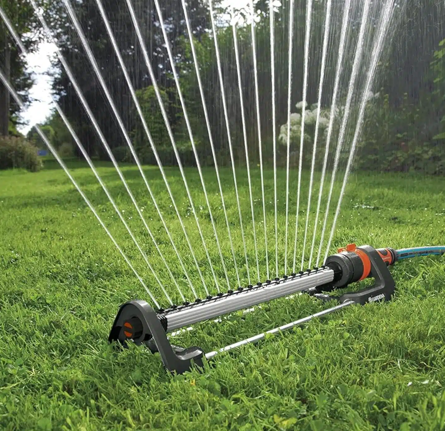 Thumbnail Gardena Viereckregner Aqua L: Rasensprenger