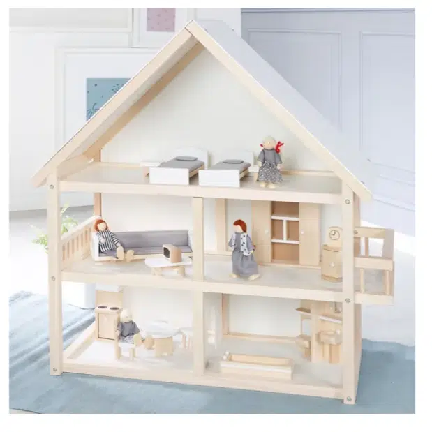 Thumbnail Roba Puppenhaus mit Zubehör für 85,94€ (statt 106€)