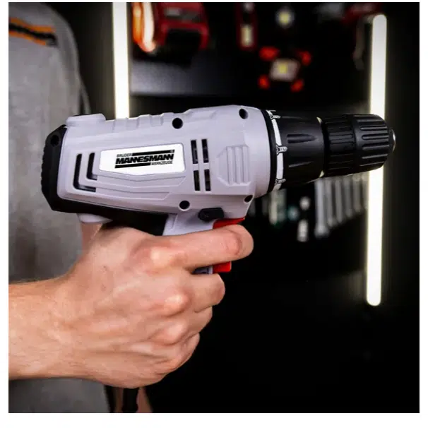Thumbnail Brüder Mannesmann Elektrischer Bohrschrauber mit Drehmomentvorwahl für 25,94€ (statt 29€)