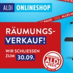 🫣 ALDI Onlineshop schließt - jetzt bis zu 80% Rabatt im Räumungsverkauf 🤩