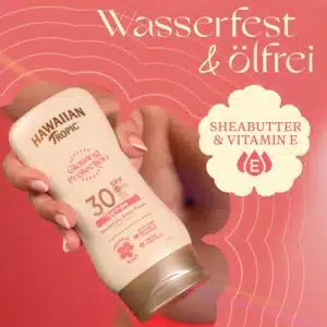 ☀️ Hawaiian Tropic Glowing Protection LSF 30 für 6,69€