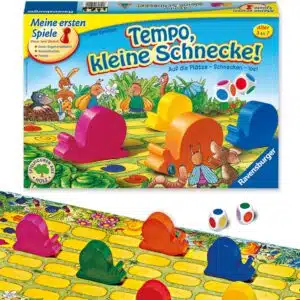 🐌 Ravensburger Kinderspiel 21420 - Tempo kleine Schnecke für 16,99€ (statt 21€)