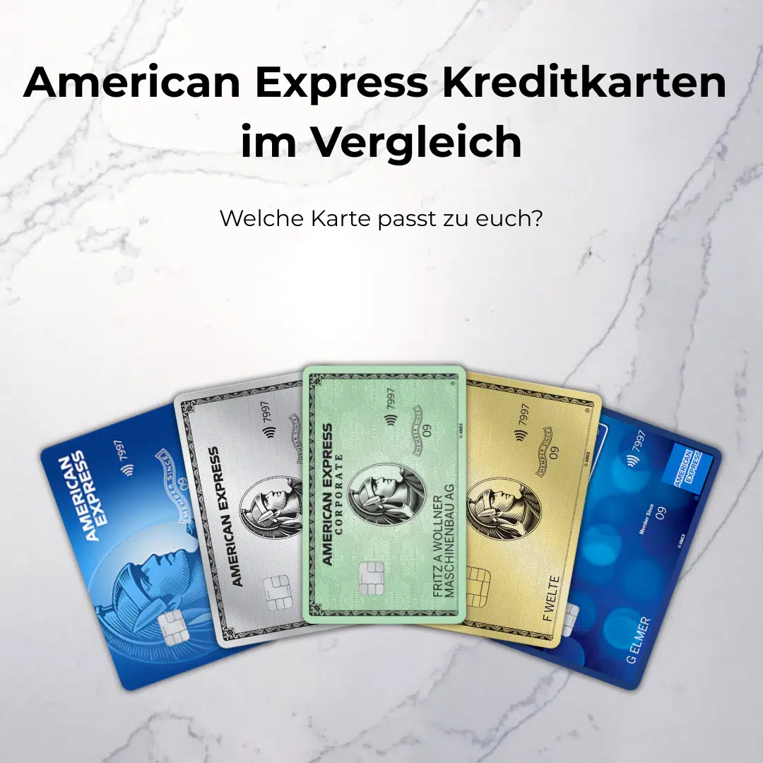 💳 American Express Kreditkarten im Vergleich: Welche passt zu euch?