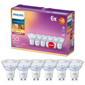 💡 Philips LED Classic GU10 Lampen 6er Pack für 9,99€ (statt 25€)