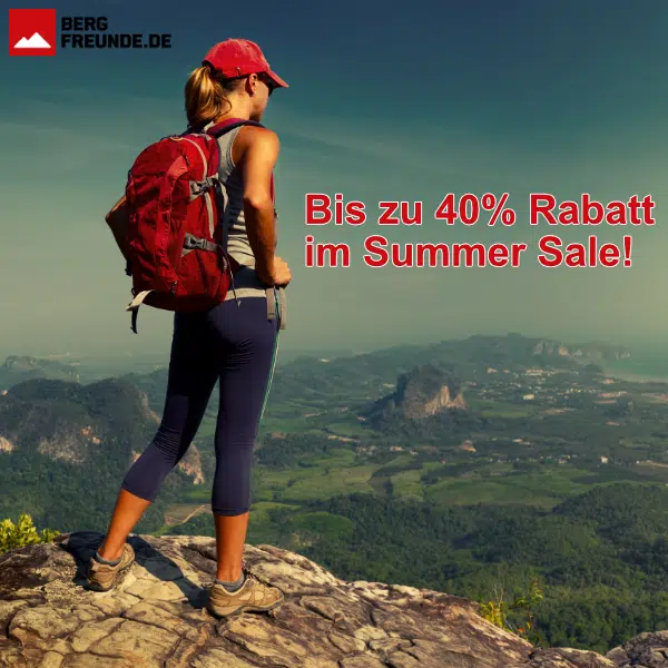 Thumbnail Bergfreunde: Bis zu 40% Rabatt im Summer Sale – z.B. Vaude Wanderrucksack für 71,62€ (statt 81€)