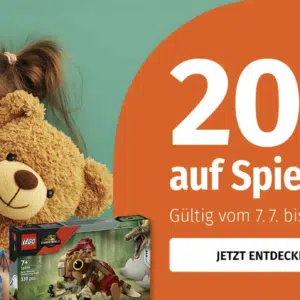 Aktion: 20% auf alle Spielwaren bei Müller