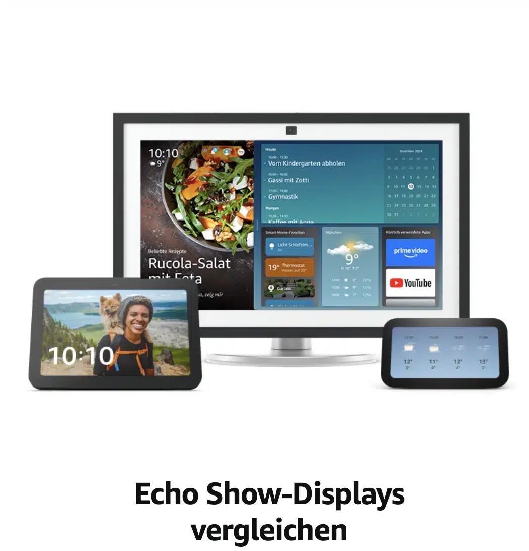 Thumbnail 🔊 Amazon: Echo Show ab 59,99€ - alle Modelle im Überblick