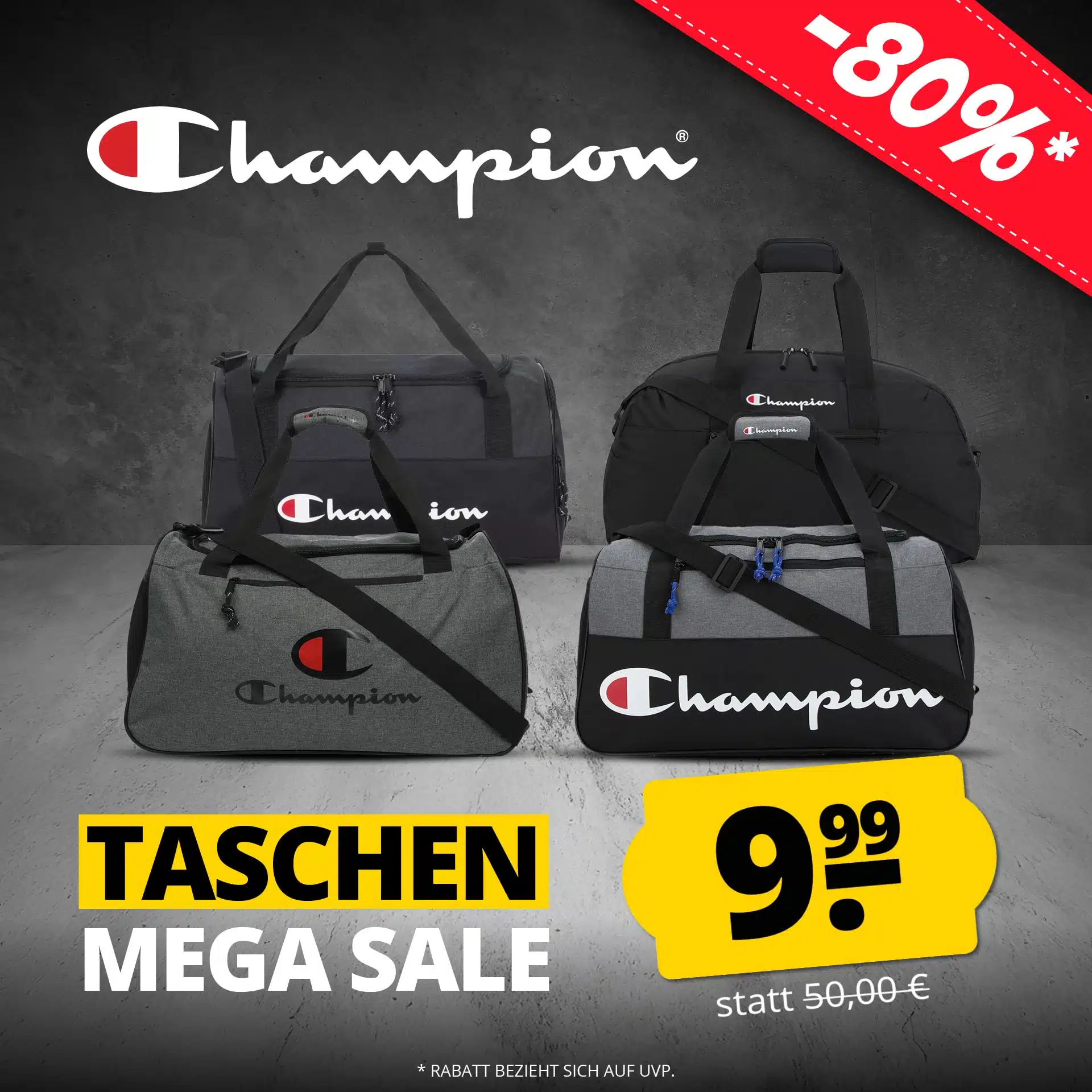 Thumbnail Champion Sport-/Reisetaschen für nur 14,94€ – 9 Modelle zur Auswahl