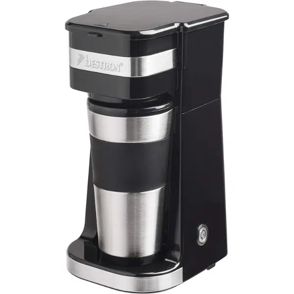 Thumbnail Bestron Kaffeemaschine mit Isolierbecher ideal für Camping für 18,99€ (statt 23€)