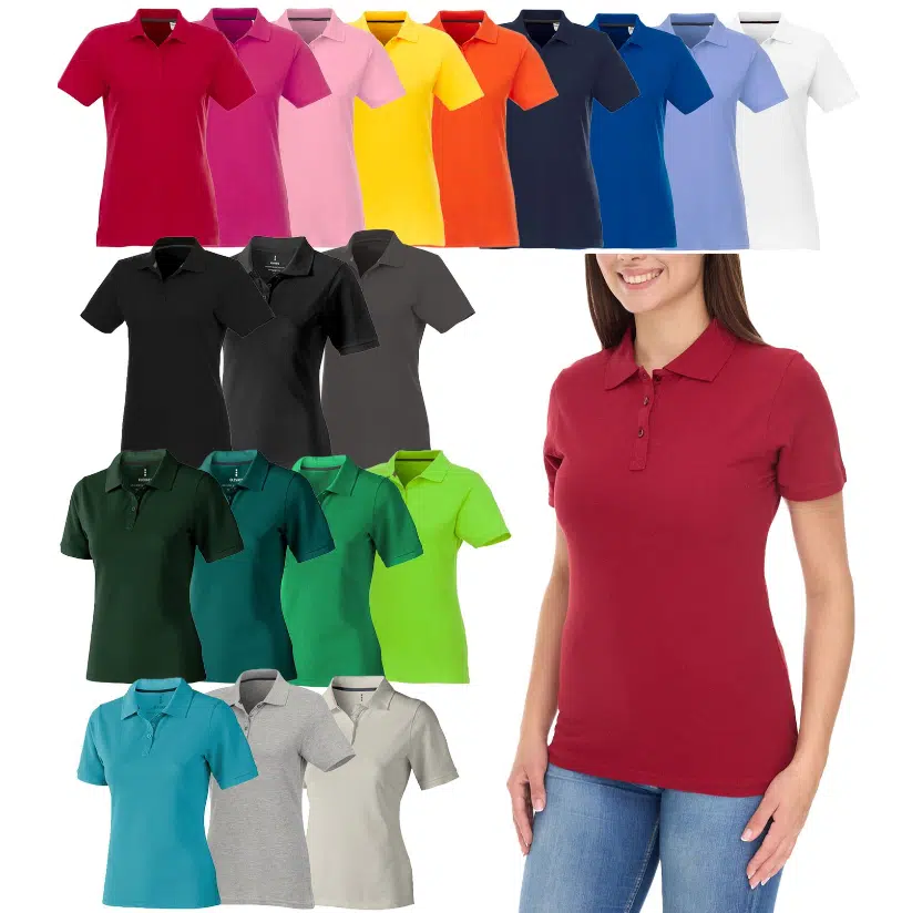 Thumbnail Günstiger als KiK & Co: 1,50€ für Damen Polo-Shirt Helios von ELEVATE 👉 direkt 20 Stück für 30€ und ohne Versandkosten