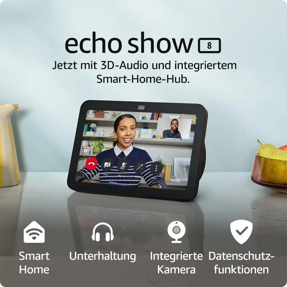 Thumbnail Echo Show 8 (3. und neueste Generation ) zum Prime Day zum Bestpreis – smarter Alleskönner für euer Zuhause