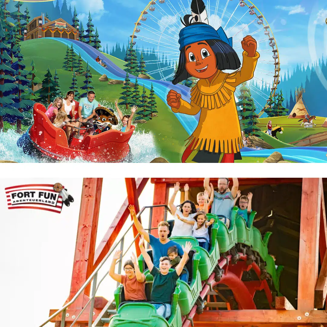 Thumbnail 🎢 FORT FUN Abenteuerland: Tageskarte für 23,31€ (statt 38,90€)