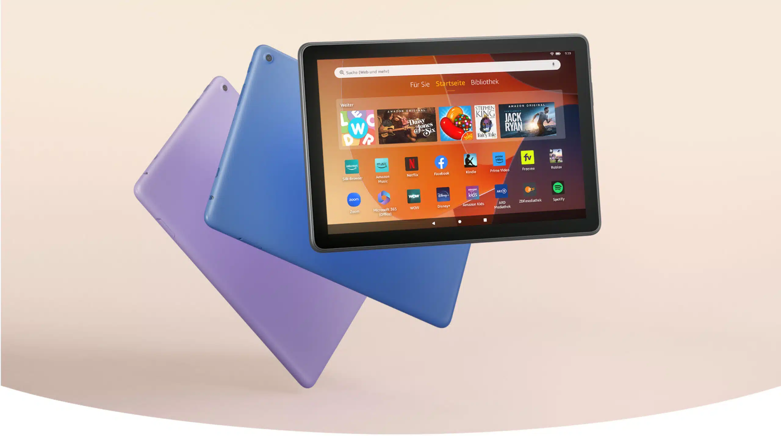 Thumbnail Amazon Fire HD 10 (2023) Tablet für 87,99€ (inkl. 2x Displayschutzfolien) – lohnt sich das 2025 noch?