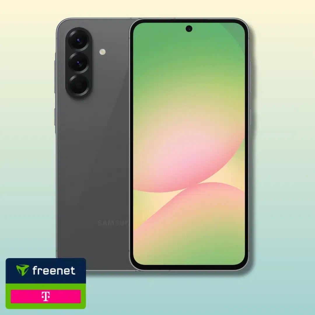 Thumbnail *eff. GRATIS* 🔥 Samsung Galaxy A56 5G (256GB) für 1€ + 40GB 5G/LTE Telekom Allnet für 19,99€/Monat + 150€ Wechselbonus (freenet Telekom Allnet Flat)