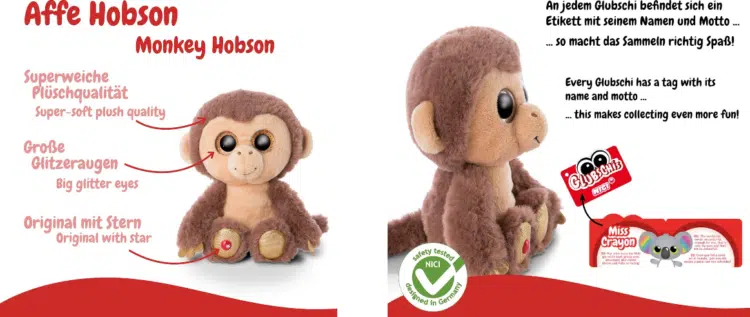 NICI Original Glubschis Hobson 15cm