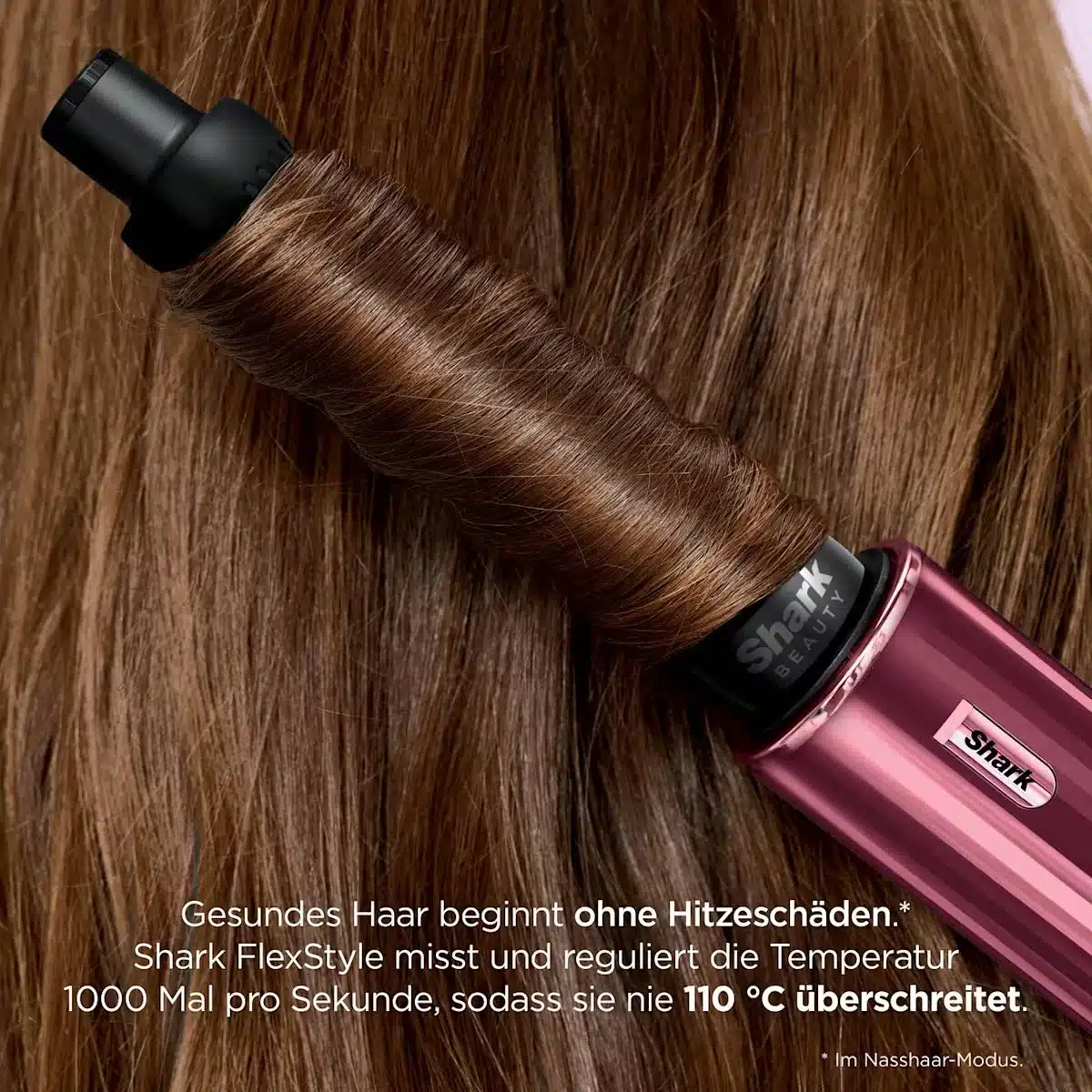 Haare mit Shark FlexStyle Lockenwickler