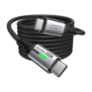 INIU USB-C Kabel (2m, 100W) für 5,35€ – Schnellladen für Smartphones, Tablets &amp; Laptops