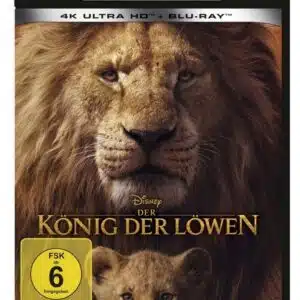 Disney Der König der Löwen – Realverfilmung 2019 (4K Ultra-HD &#043; Blu-ray) für 13,97€ statt 21,95€