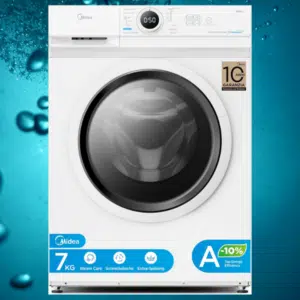 Über 70€ sparen! 🚀 Midea MF10EW70BA10 Waschmaschine, 7kg Fassungsvermögen, für nur 279,47€!