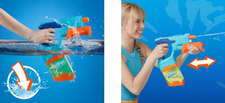 2er-Pack Nerf Super Soaker Dunk-Fill Wasserblaster