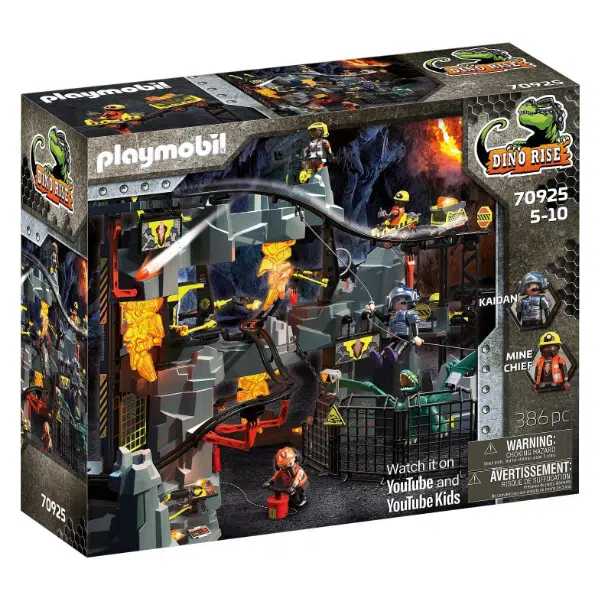 Thumbnail Playmobil Dino Rise Dino Mine Minenbahn mit Fahrzeugen & Fallen für 29,43€ (statt 40€)