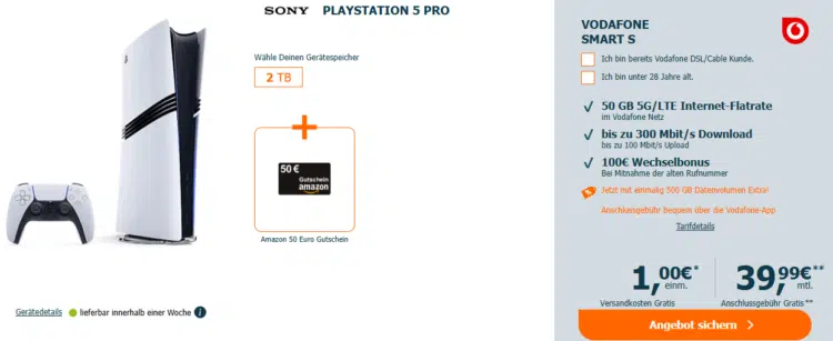 PS5 Pro Handytarif