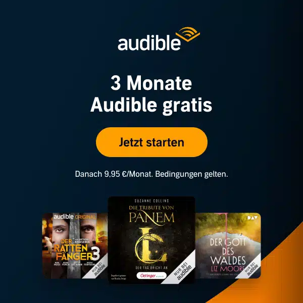 Thumbnail 📚 Audible Angebot: 3 Monate GRATIS - z.B. Harry Potter, Let Them Theorie, Into Darkness-Reihe uvm.