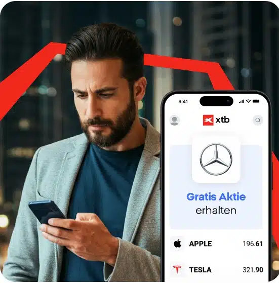 Thumbnail Jetzt kostenlos Mercedes-Benz-Aktie sichern – mit XTB! 📈 außerdem bis zu 2,3% Zinsen p.a.