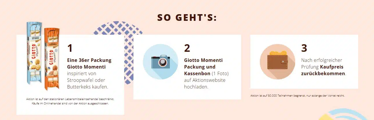 Giotto Momenti gratis testen - so funktioniert's