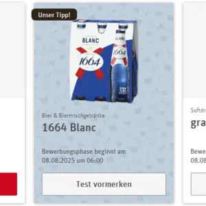 REWE Produkttest - Sammeldeal
