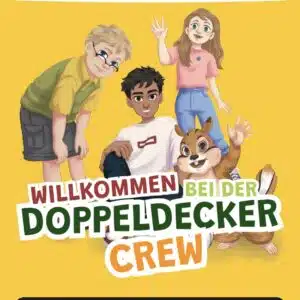 Viele Produkte der &#034;Doppeldecker Crew&#034; für Kinder Gratis - z.B. Freundebuch, Stundenplan, Hausaufgabenheft, Hörspiele, Magazine ....