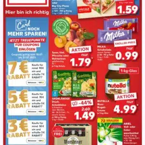 * Vorankündigung* Treuepunkte einlösen Rabatt-Coupons erhalten - KauflandCard App ab 10.07.2025