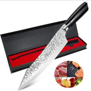 Astylway Kochmesser * Handgeschmiedet aus Hochwertigem Carbon Stahl mit Holzgriff für 7,95 €