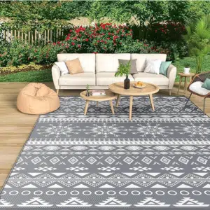 Wunderschöner Outdoorteppich 120 x 180 cm, 16,11 €