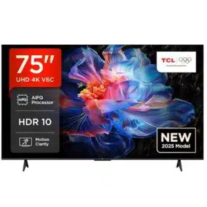 TCL 75V6C 75" Direct LED 4K HDR Smart TV für 499€ (statt 709€)