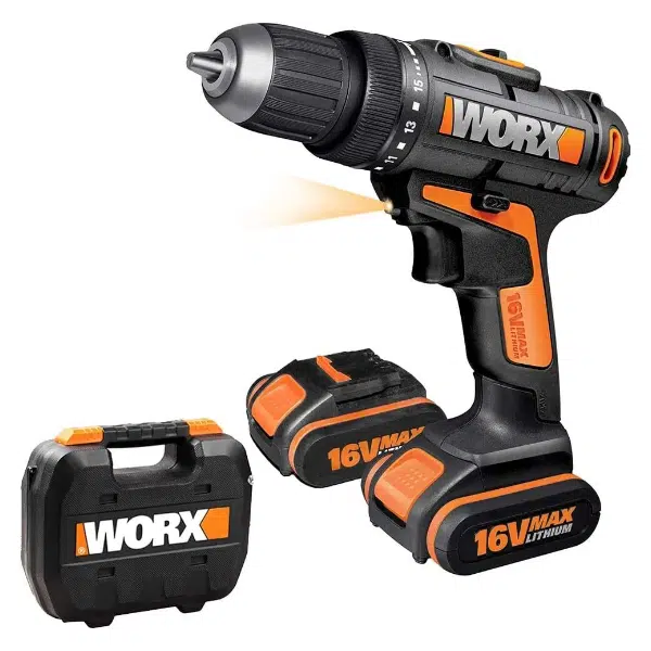 Thumbnail Akku-Bohrschrauber Worx WX152.1 mit 2x 2Ah Akkus für 57,99€ (statt 100€)