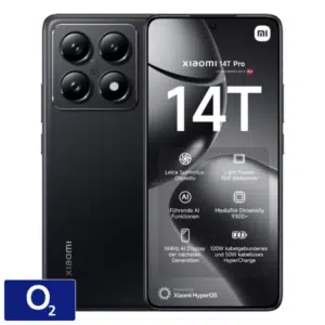 Eff. GRATIS + 95€ Ersparnis: Xiaomi 14T Pro (512GB) für 1€ + gratis Xiaomi Ladegerät + 10GB LTE/5G Allnet für 14,99€/Monat (o2 Basic 15)