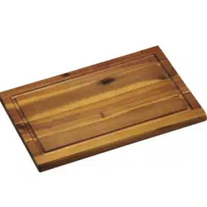 KESPER Schneidbrett mit Saftrille aus Akazienholz für 5,22€ (statt 9€) - Maße: 32x21x1,5cm