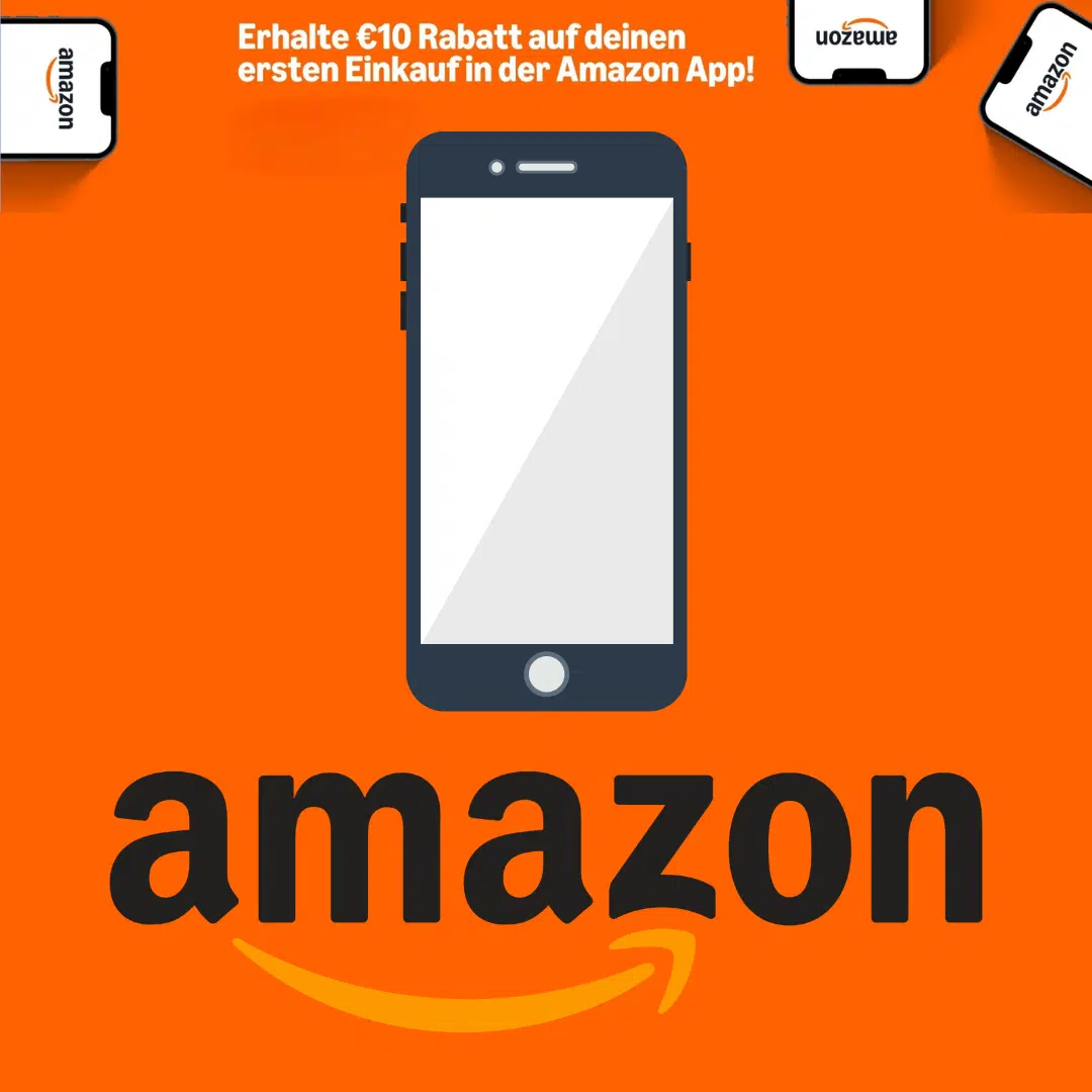 Thumbnail 🎁 Amazon 10€ Rabatt für den ersten Kauf über die App (25€ Mindestbestellwert)