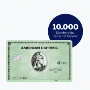 Thumbnail 🤩 American Express® Green Card: 10.000 Membership Rewards® Punkte ohne Mindestumsatz 💳