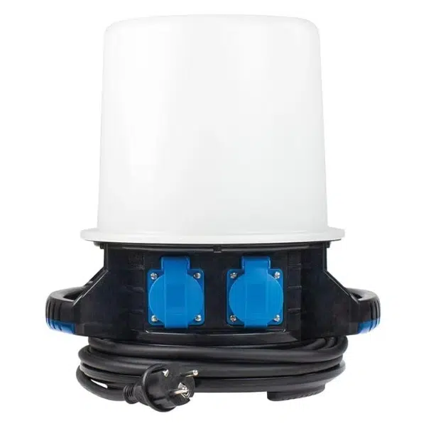Thumbnail as–Schwabe 360° LED-Rundumleuchte mit 2 Schutzkontaktsteckdosen für 59,99€ (statt 150€)