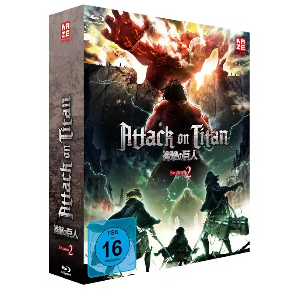 Thumbnail Attack on Titan Staffel 2 Gesamtausgabe (Blu-ray) für 43,88€