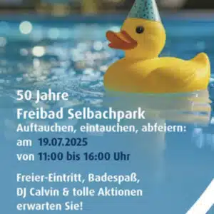 Gratis Eintritt Freibad Hamm am 19.07; 50 Jahre Jubiläum (lokal)