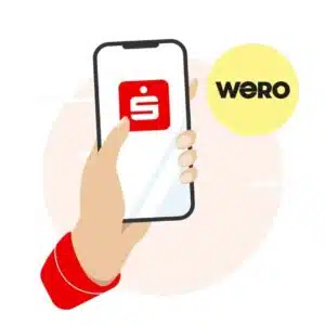 Erhalte 5 Euro für die Zustimmung von WERO mit der Sparkassen App