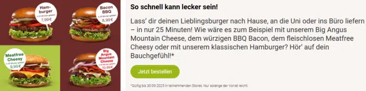burgerme Rabatte
