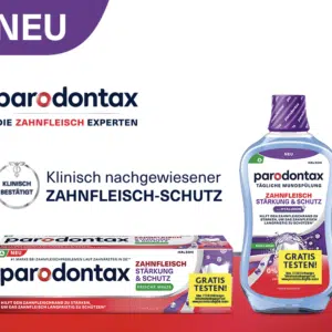 parodontax gratis testen: Zahnpasta o. Mundspülung