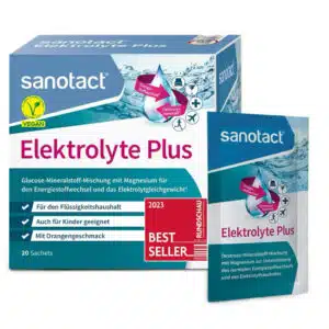 sanotact Elektrolyte Plus 20 Beutel mit Orangengeschmack für 3,55€ (statt 4,99€)